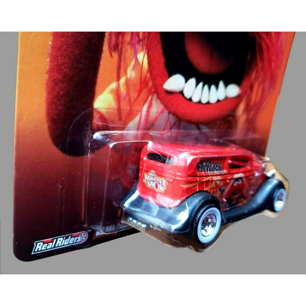 2014 Hot Wheels Pop Culture: The Muppets '34 FORD SEDAN DELIVERY Red/Black 1:64 - Picture 7 of 16